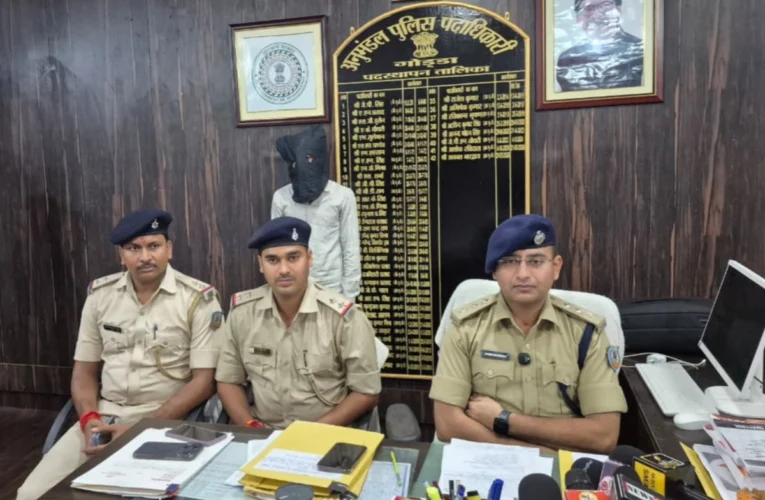 Loaded country-made pistol and four motorcycles recovered from the house of a theft accused in Godda; accused arrested.