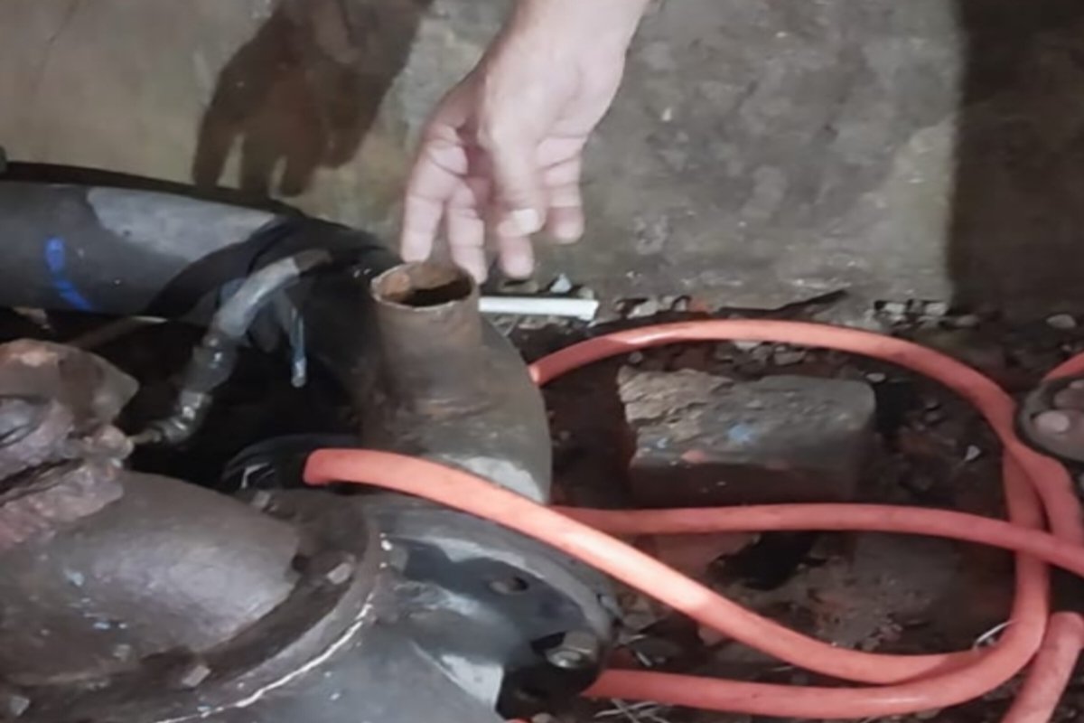 Brass check valve stolen from pump house in Jamshedpur's Bagbera.