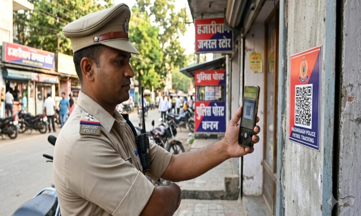 Hazaribagh: QR codes to now reveal the reality of patrols.