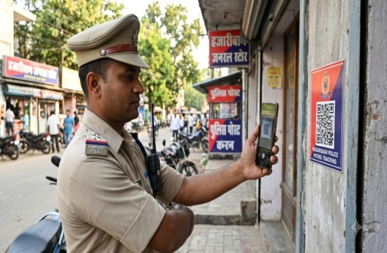 Hazaribagh: QR codes to now reveal the reality of patrols.