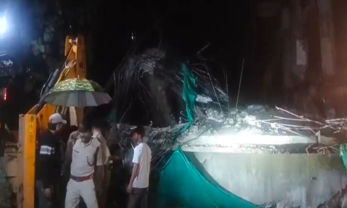 Old water tank collapses in Ranchi, two people killed; one body recovered.