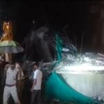 Old water tank collapses in Ranchi, two people killed; one body recovered.