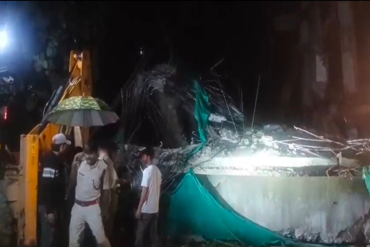 Old water tank collapses in Ranchi, two people killed; one body recovered.