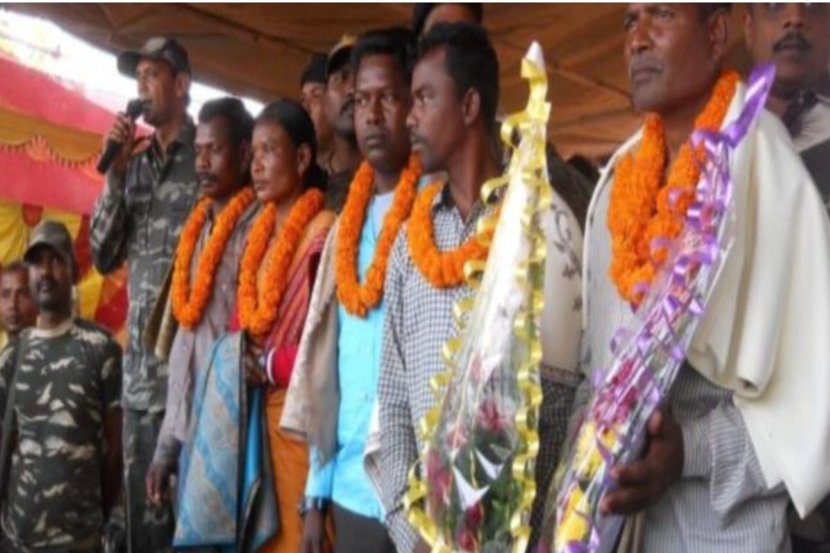 Former Maoist Zonal Secretary Kanhu Munda released from jail after 9 years.