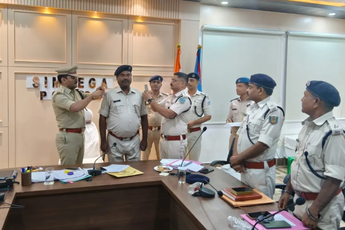 Gallantry promotion for Havildar Arvind Minz, who displayed indomitable courage in an encounter with PLFI militants.