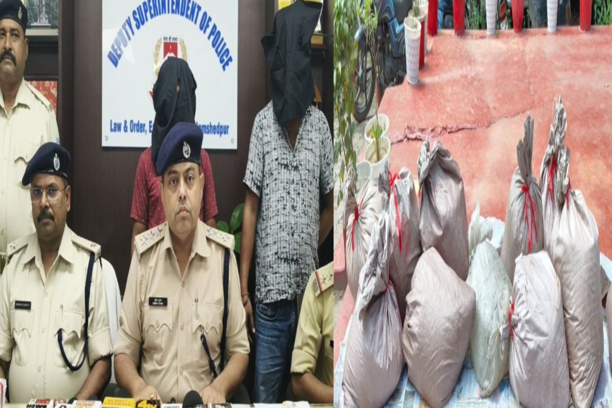 Jamshedpur: 330 liters of illicit country-made liquor seized in Bagbera.