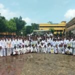 Grading examination for 170 karatekas in Chaibasa