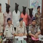 Four arrested, including a notorious criminal who assaulted people and demanded extortion money at a cinema hall.