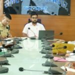 Accident occurs hours after road safety meeting; young motorcyclist dies, another injured.