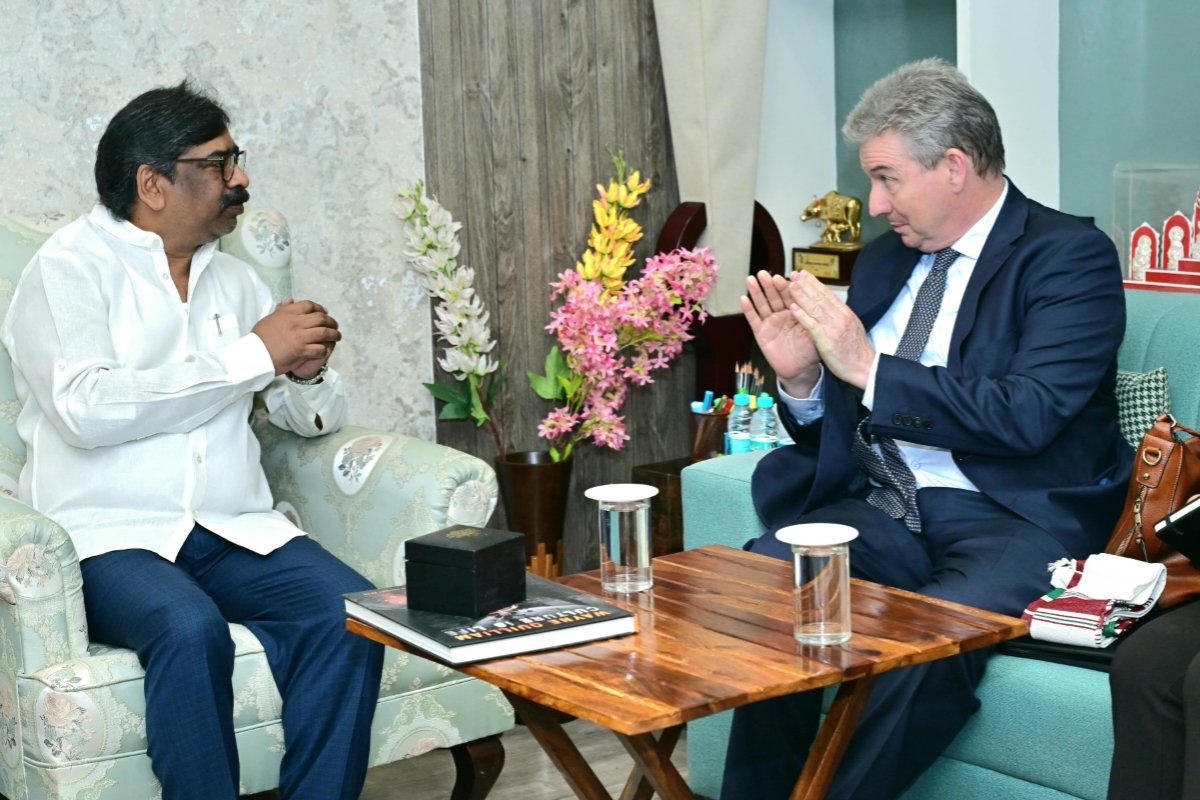 Australian Consul General meets Chief Minister Hemant Soren; several issues regarding cooperation discussed.