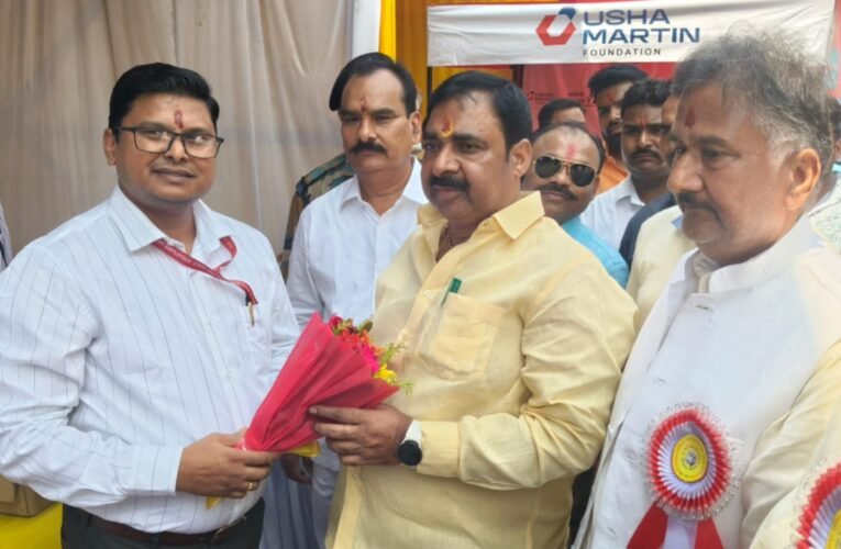 Vishwakarma Puja festival celebrated with great enthusiasm in Namkum; Minister Sanjay Prasad Yadav announces the opening of a skill training center.