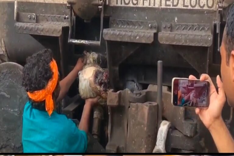 बोकारो : जनशताब्दी एक्सप्रेस के इंजन में मिला महिला का कटा सिर, बोकारो में मचा हड़कंप; जांच में जुटी RPF-GRP