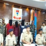 रांची : बिरसा चौक के पास हथियारों के साथ तीन अपराधी गिरफ्तार, बड़ी वारदात की थी तैयारी three-criminals-weapons-arrested-near-birsa