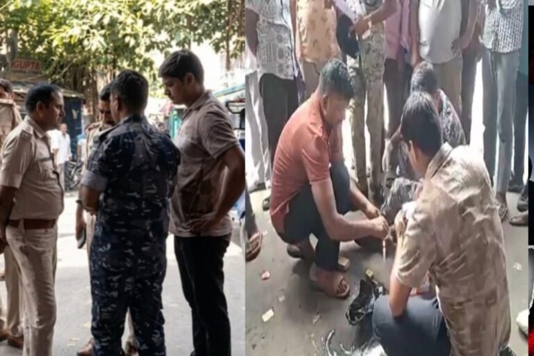 वासेपुर में दिनदहाड़े अंडा कारोबारी और उसके भाई पर ताबड़तोड़ फायरिंग, सात खोखे बरामद