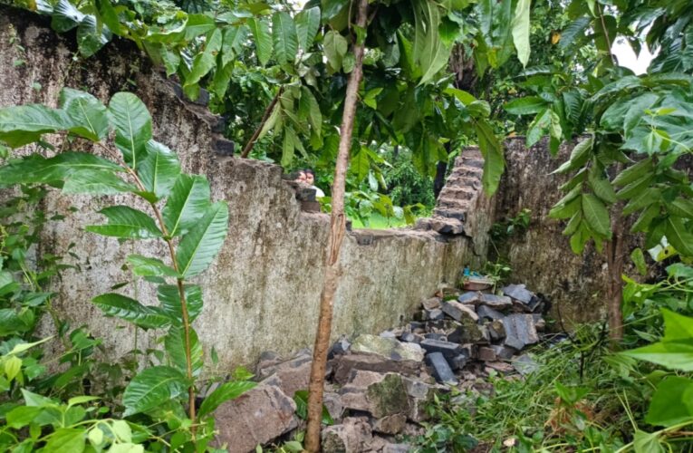 350 छात्राओं की सुरक्षा पर सवाल: गुड़ाबांदा आवासीय विद्यालय में रात को घुसा हाथी, बाउंड्री वॉल और मेन गेट तोड़कर निकला