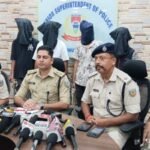 Major crackdown by Jamshedpur Police against illegal lottery and gambling; four arrested.