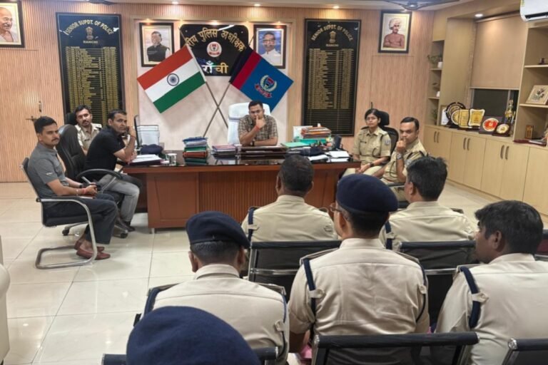 रांची में चेन स्नेचिंग पर पुलिस सख्त, हॉटस्पॉट चिन्हित कर होगी विशेष गश्ती