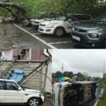 rainfall-ranchi-vehicle-damaged-three-accidents