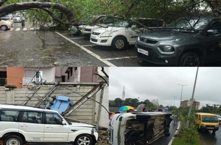 rainfall-ranchi-vehicle-damaged-three-accidents