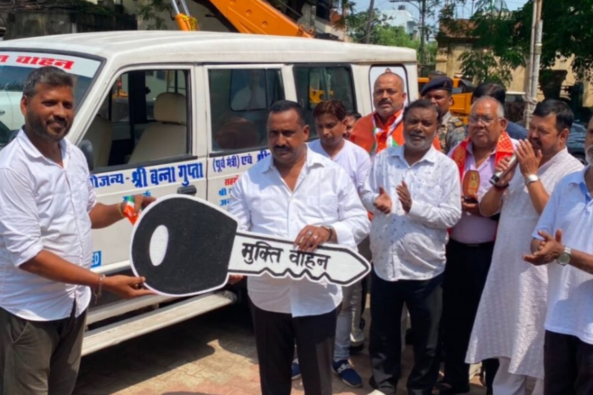 Free hearse service launched for needy families in Sonari; assistance provided for the final journey.