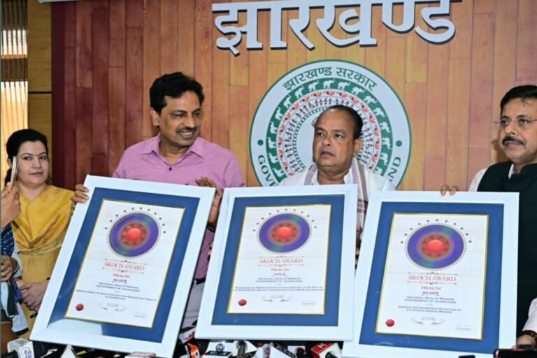एनक्यूएएस प्रमाणन में झारखंड की बड़ी छलांग, 2% से बढ़कर 55.65% हुआ प्रमाणन