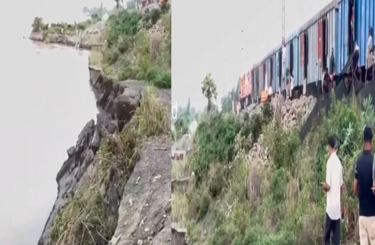 गंगा के कटाव से रेल ट्रैक पर मंडराया खतरा, 2 पैसेंजर ट्रेनें रद्द; 6 एक्सप्रेस के बदले रूट