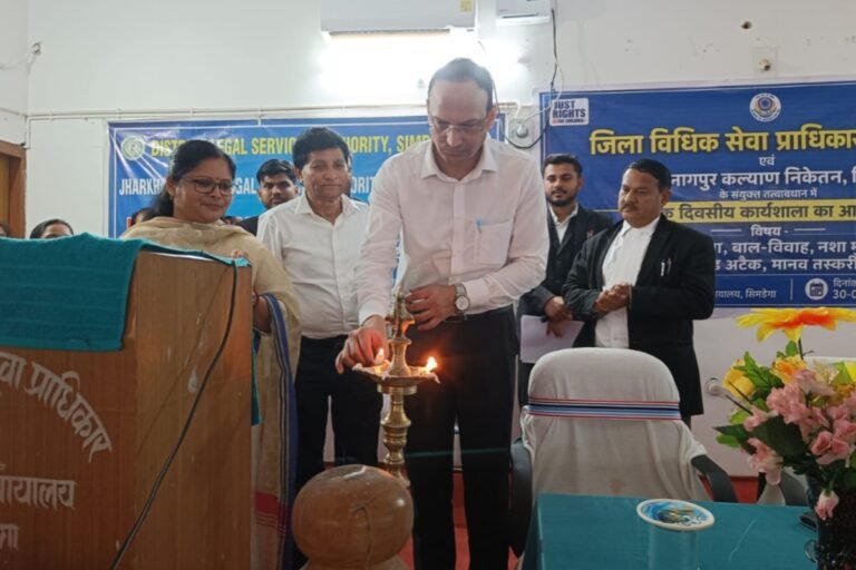 लीगल एड का काम सेवा, कमजोर वर्ग तक बेहतर कानूनी सहायता पहुंचाना हमारी जिम्मेदारी: अभिषेक कुमार