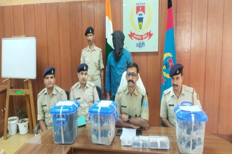 रांची से खूंटी पहुंच रही नशीली दवाओं की खेप पकड़ी गई, जमशेदपुर का युवक गिरफ्तार