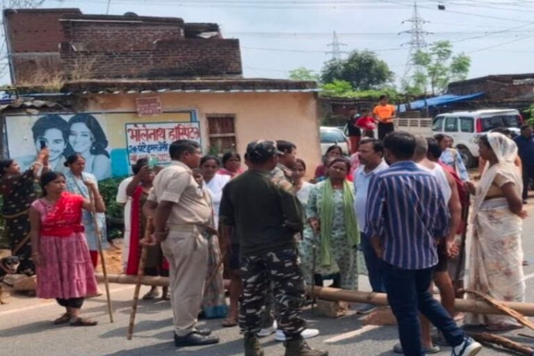 कांके-पतरातू मुख्य मार्ग पर दर्दनाक सड़क हादसा, 7 वर्षीय बच्ची की मौत