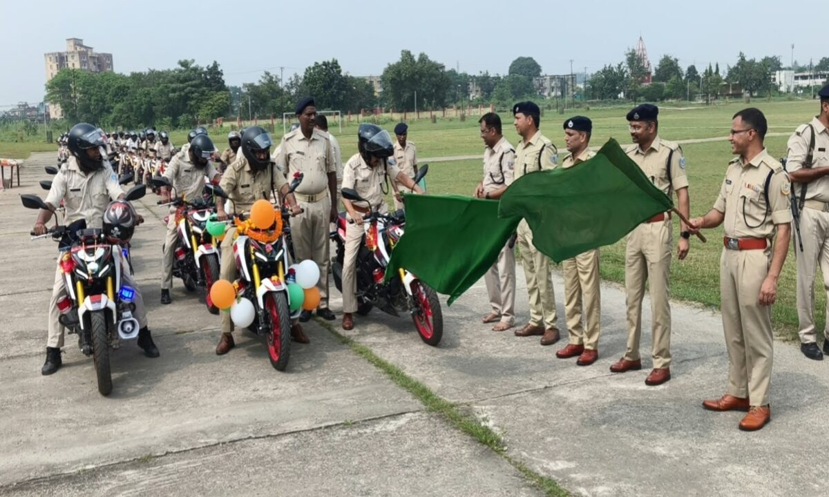 bokaro-police-get-53-new-bikes