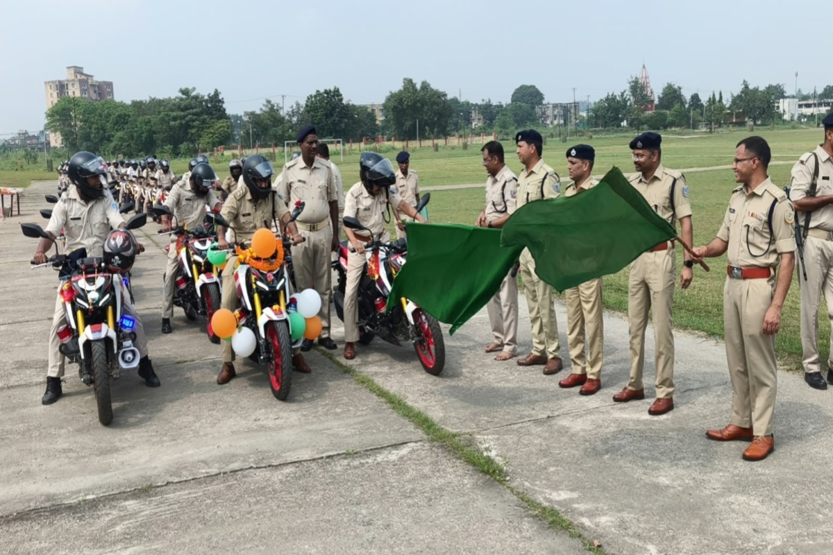 bokaro-police-get-53-new-bikes