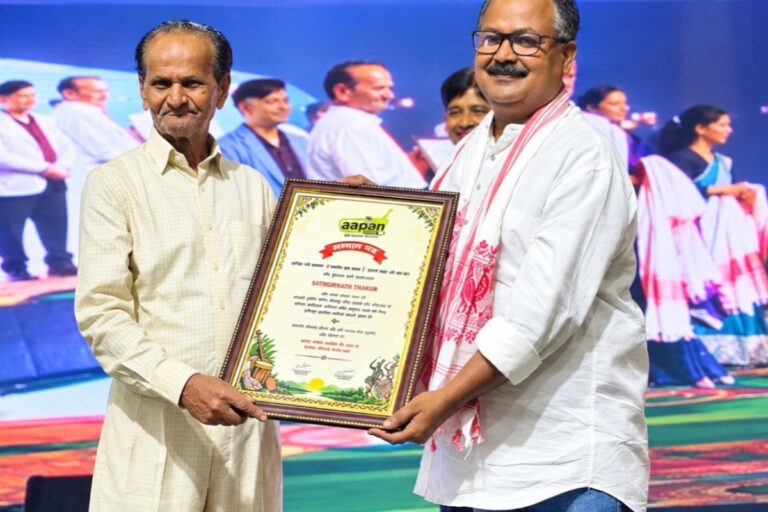 नागपुरी संगीत के 100 वर्ष पूरे होने पर आपन रेडियो का भव्य समारोह, सिमडेगा के सत्या ठाकुर सम्मानित