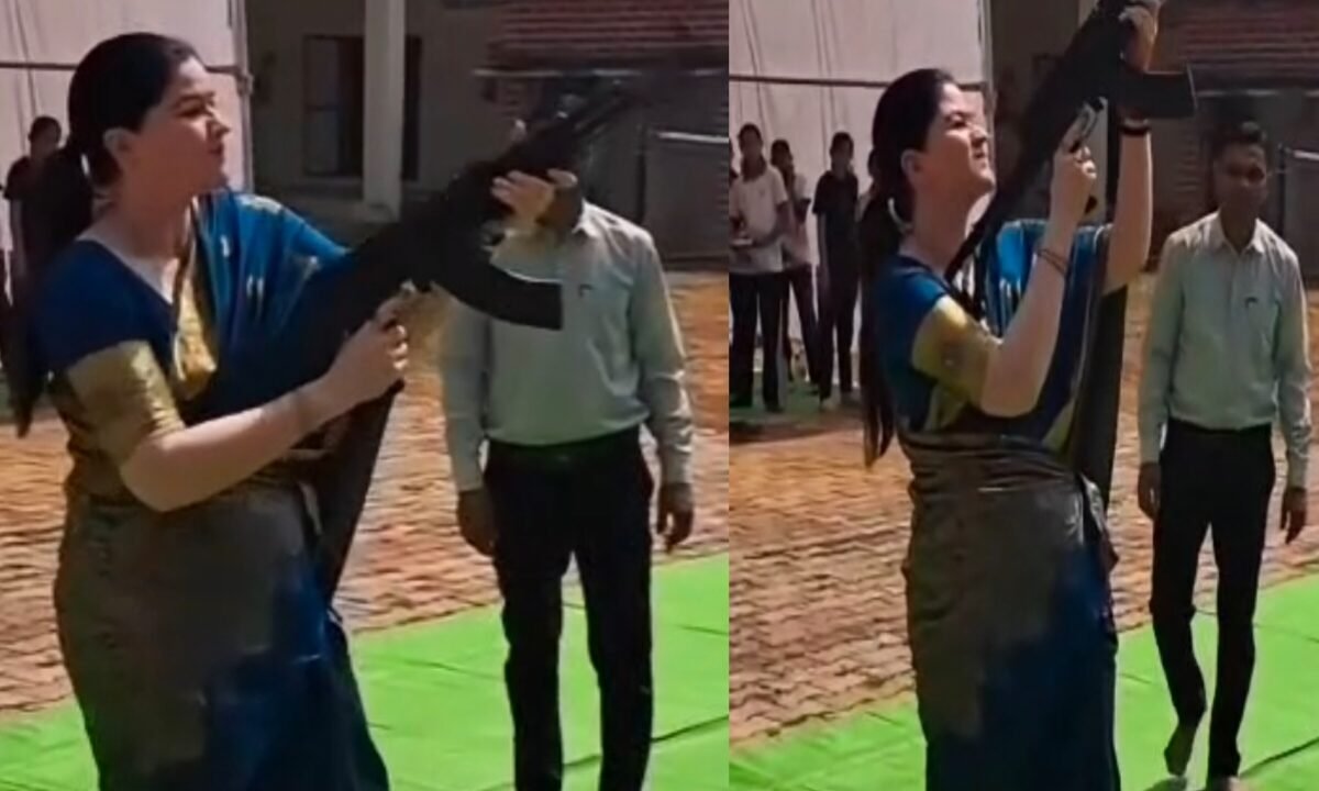 ips-ankita-sharma-fires-ak-47