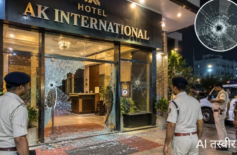 hotel-ak-international-hazaribagh-attacked-criminals